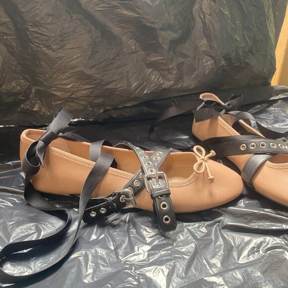 Sz 10 Steve Madden Baylen Blush Ballet Shoes - Never Worn! - Picture 4 of 5